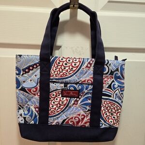 Vera Bradley Vintage Canvas Beach bag, Seaside, NWOT